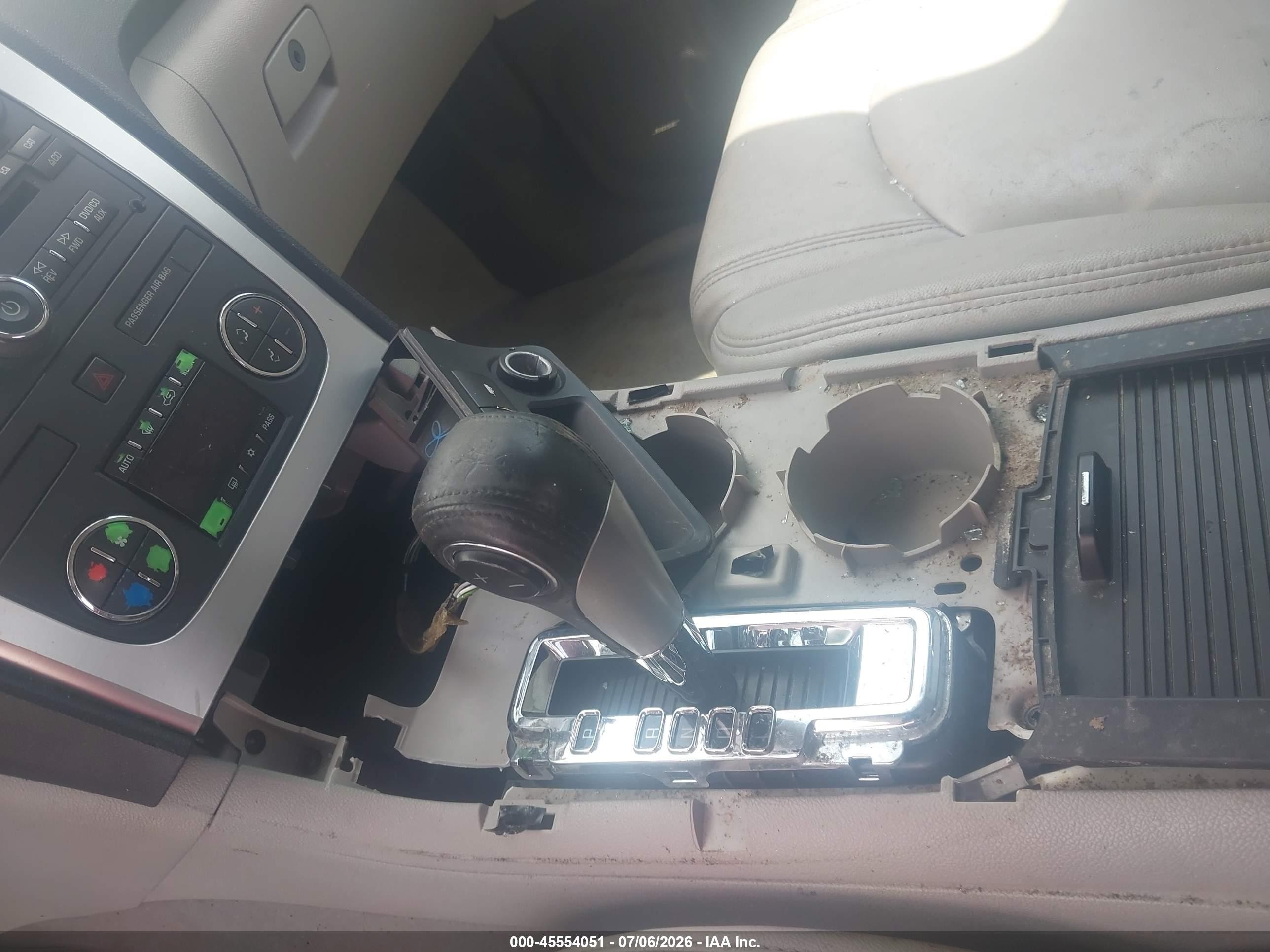 2009 Gmc Acadia Sle1 White vin: 1GKER13D59J219970