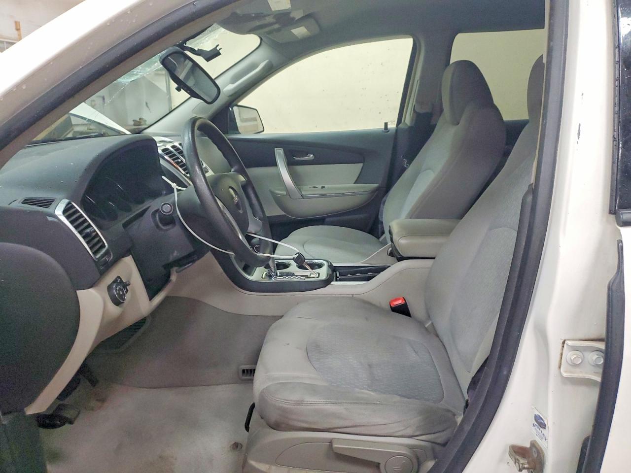 2009 Gmc Acadia Sle White vin: 1GKER13D99J199433