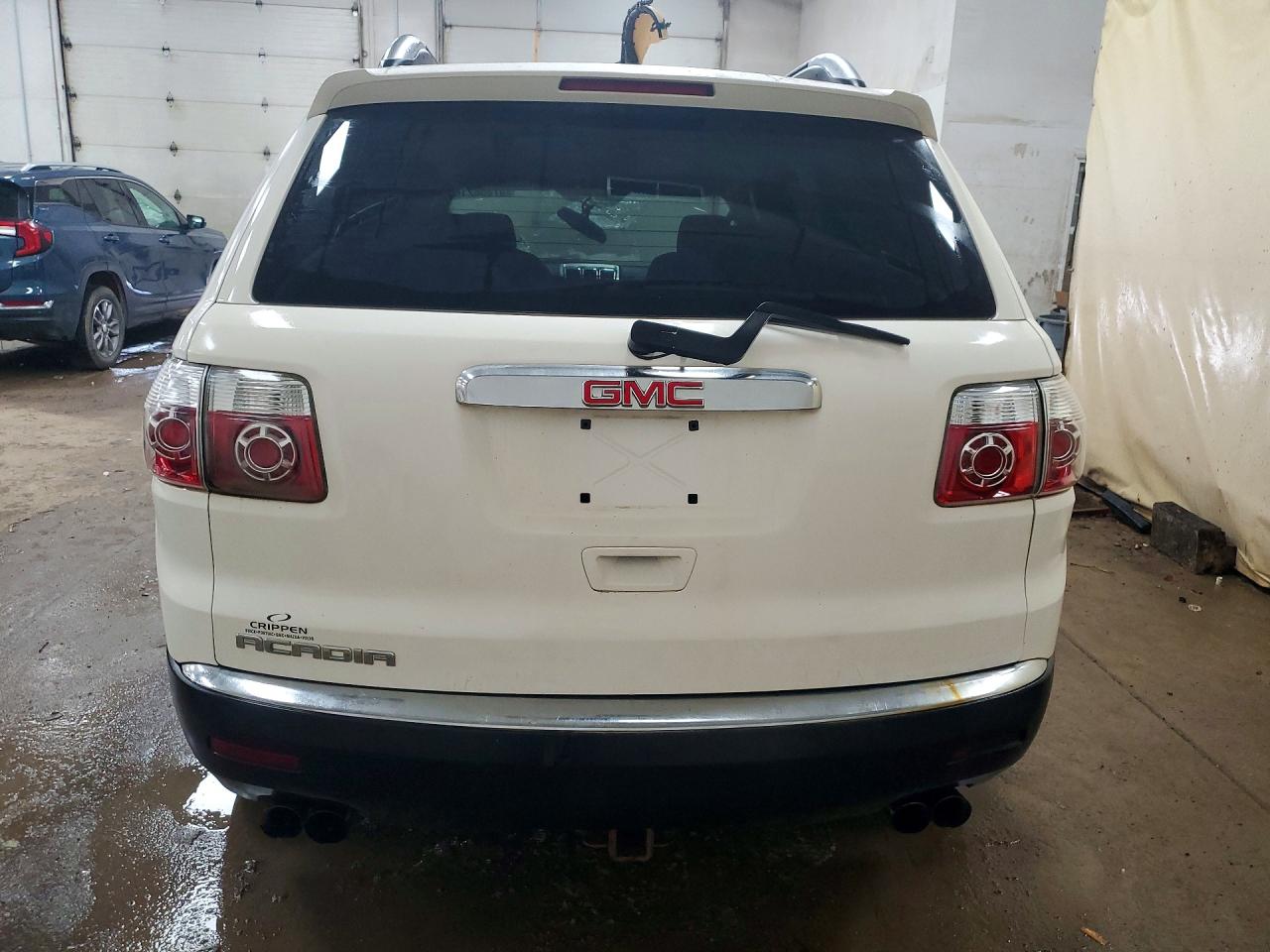 2009 Gmc Acadia Sle White vin: 1GKER13D99J199433
