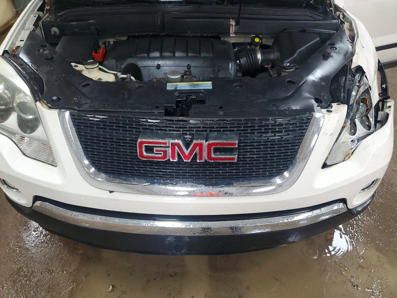2009 Gmc Acadia Sle White vin: 1GKER13D99J199433