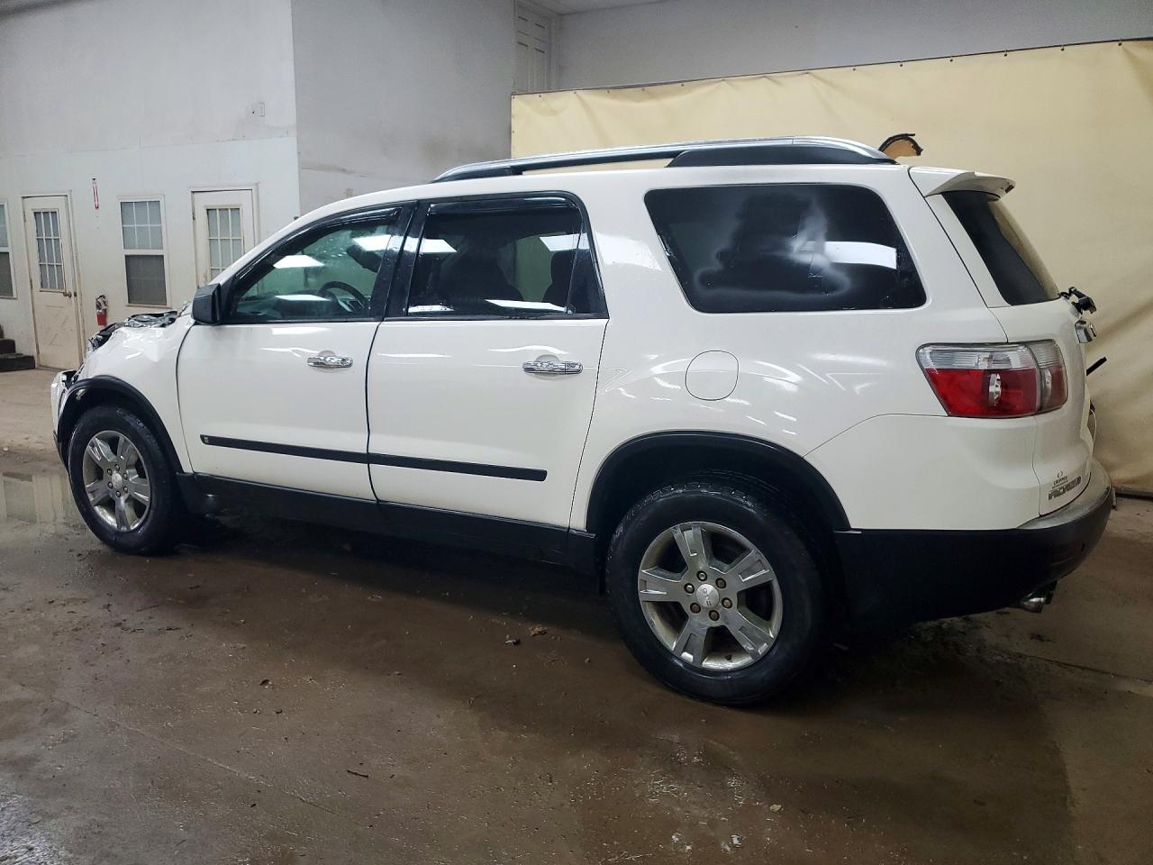 2009 Gmc Acadia Sle White vin: 1GKER13D99J199433