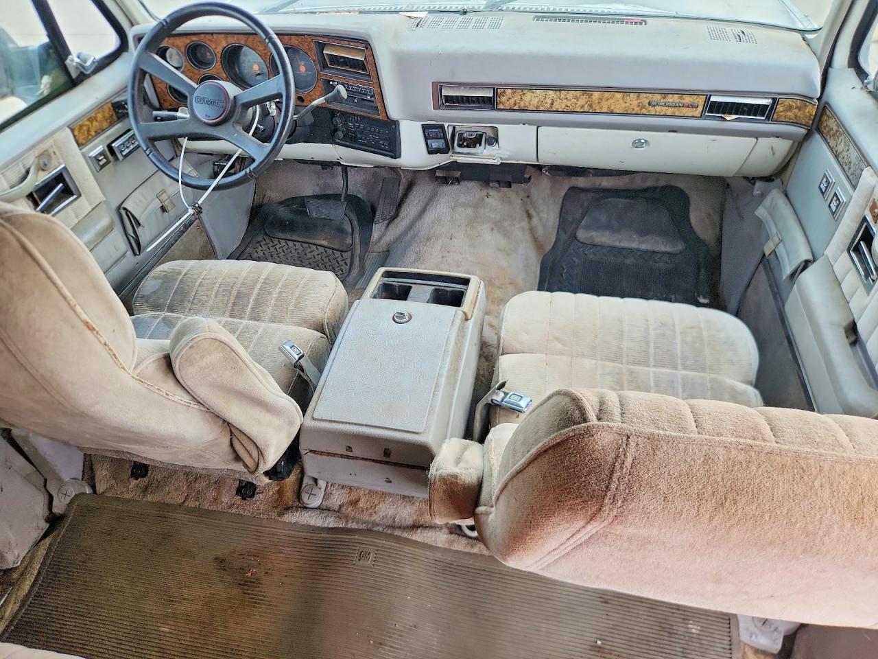 1991 Gmc Suburban R15 Conventional Gray vin: 1GKER16K9MF510266