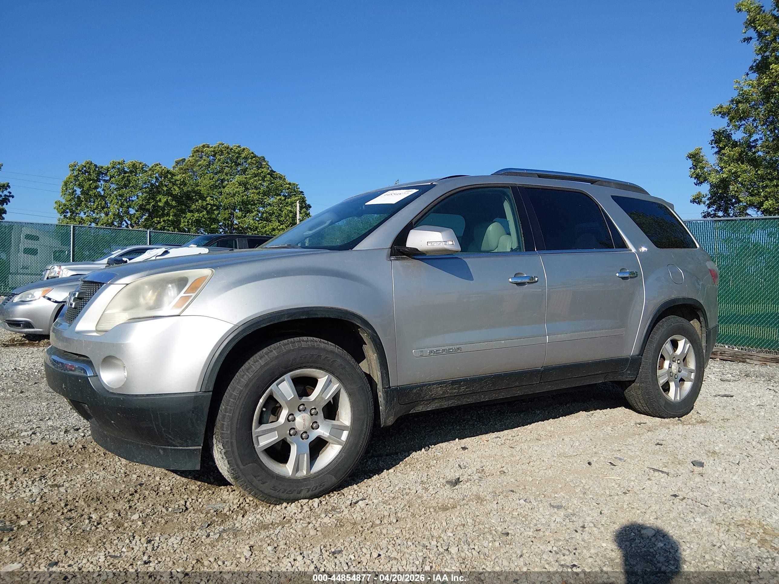 2007 Gmc Acadia Slt-1 Silver vin: 1GKER23707J113388