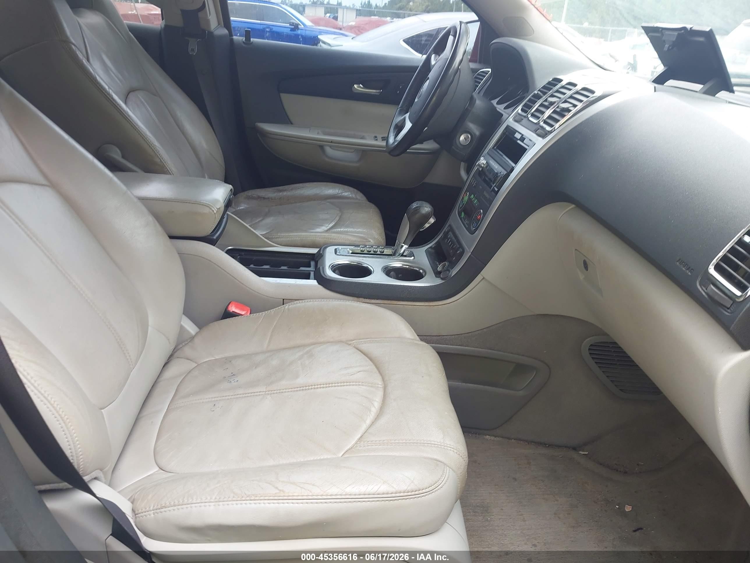 2008 Gmc Acadia Slt-1 Maroon vin: 1GKER23708J170983