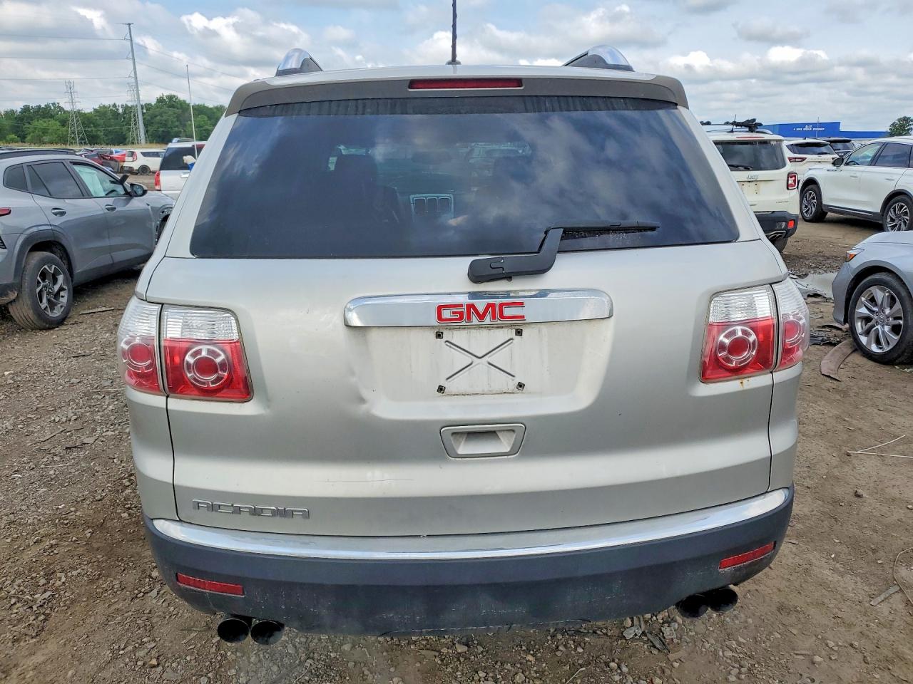 2008 Gmc Acadia Slt-1 Silver vin: 1GKER23708J199853