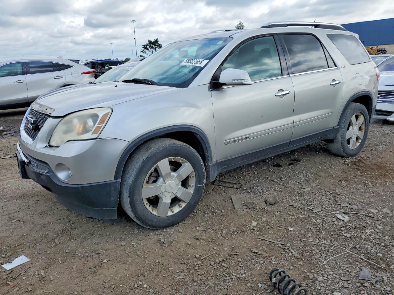 2008 Gmc Acadia Slt-1 Silver vin: 1GKER23708J199853