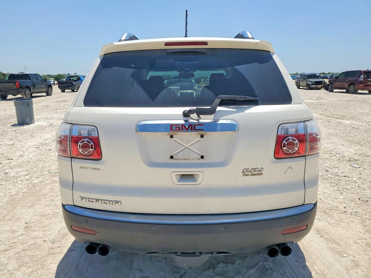 2008 Gmc Acadia Slt-1 White vin: 1GKER23708J296907