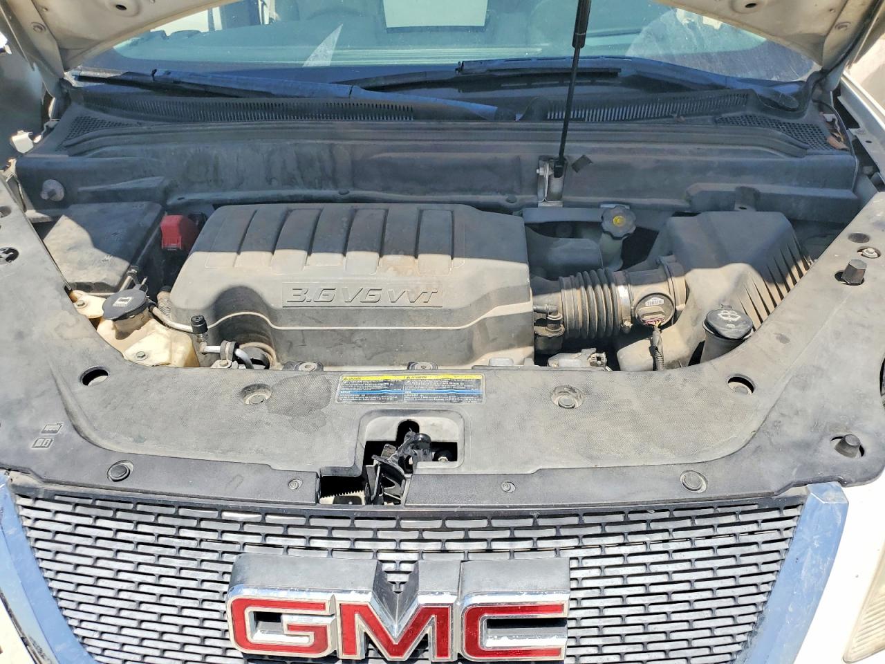 2008 Gmc Acadia Slt-1 White vin: 1GKER23708J296907
