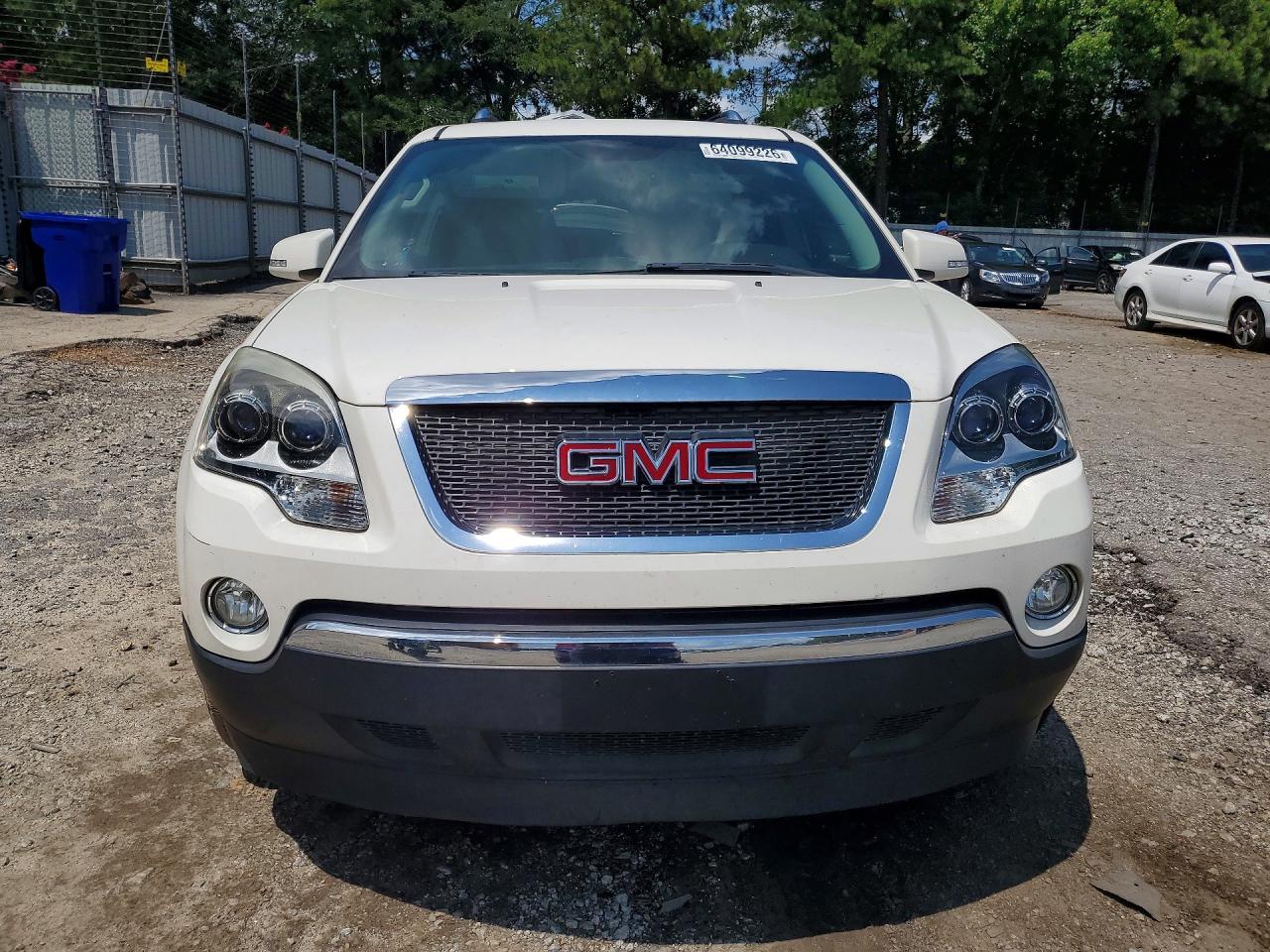 2008 Gmc Acadia Slt-1 White vin: 1GKER23718J160494
