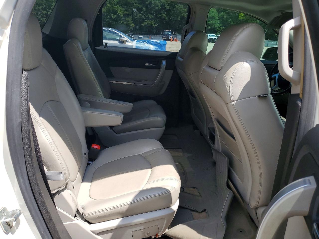 2008 Gmc Acadia Slt-1 White vin: 1GKER23718J160494