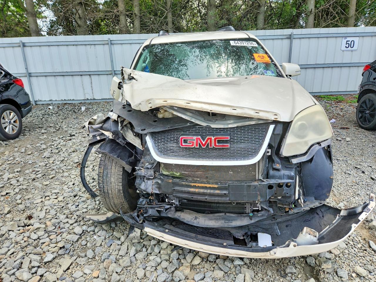 2008 Gmc Acadia Slt-1 Beige vin: 1GKER23728J274083