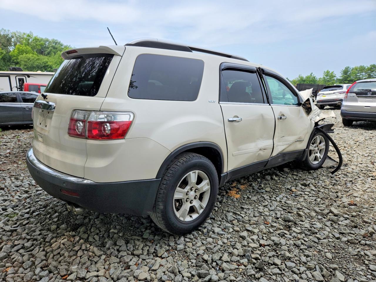 2008 Gmc Acadia Slt-1 Beige vin: 1GKER23728J274083