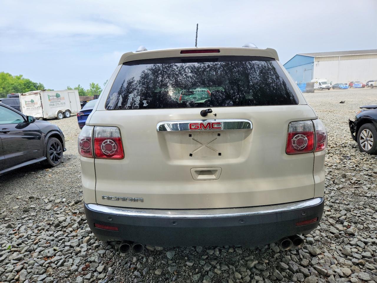 2008 Gmc Acadia Slt-1 Beige vin: 1GKER23728J274083