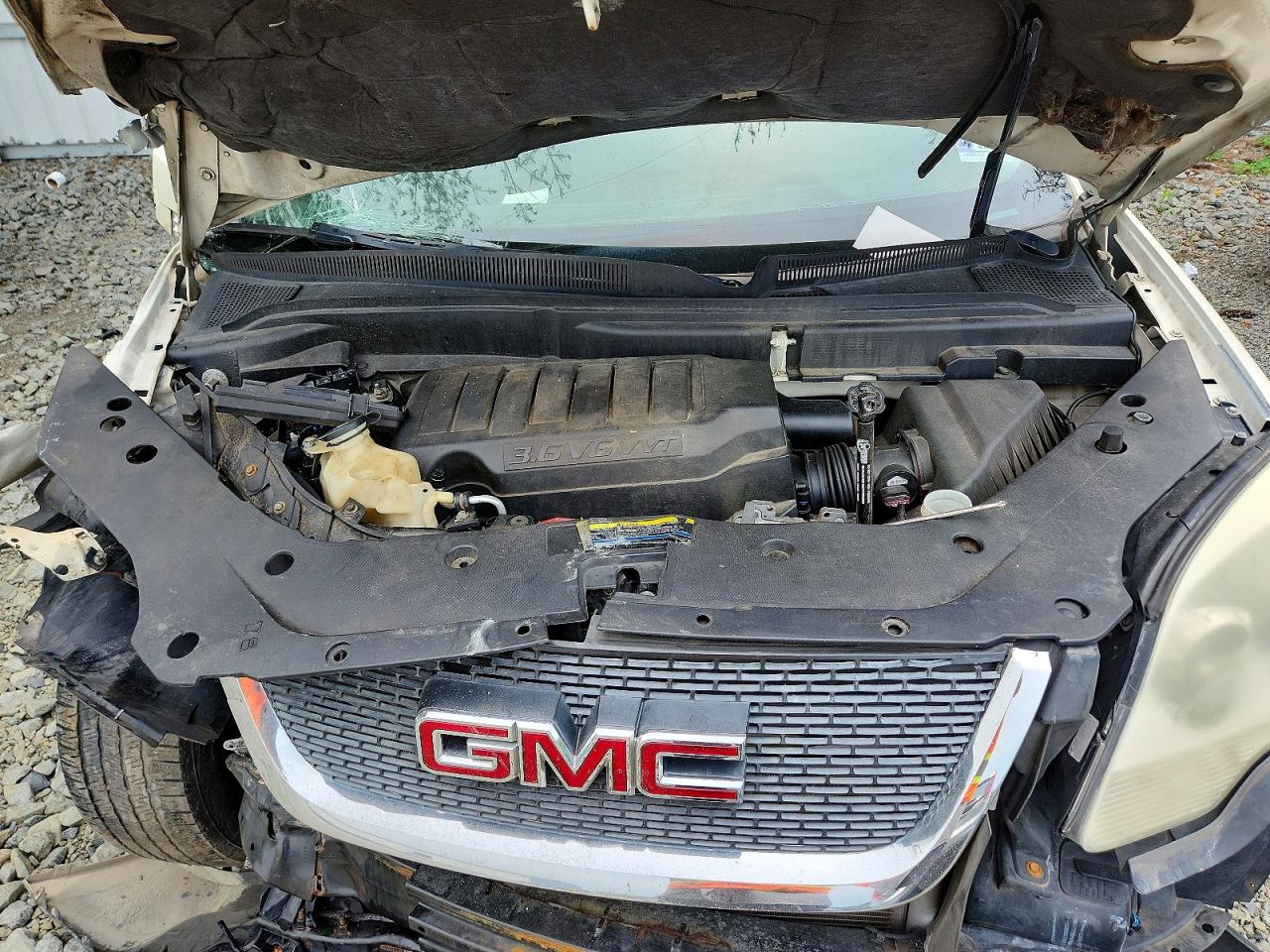 2008 Gmc Acadia Slt-1 Beige vin: 1GKER23728J274083