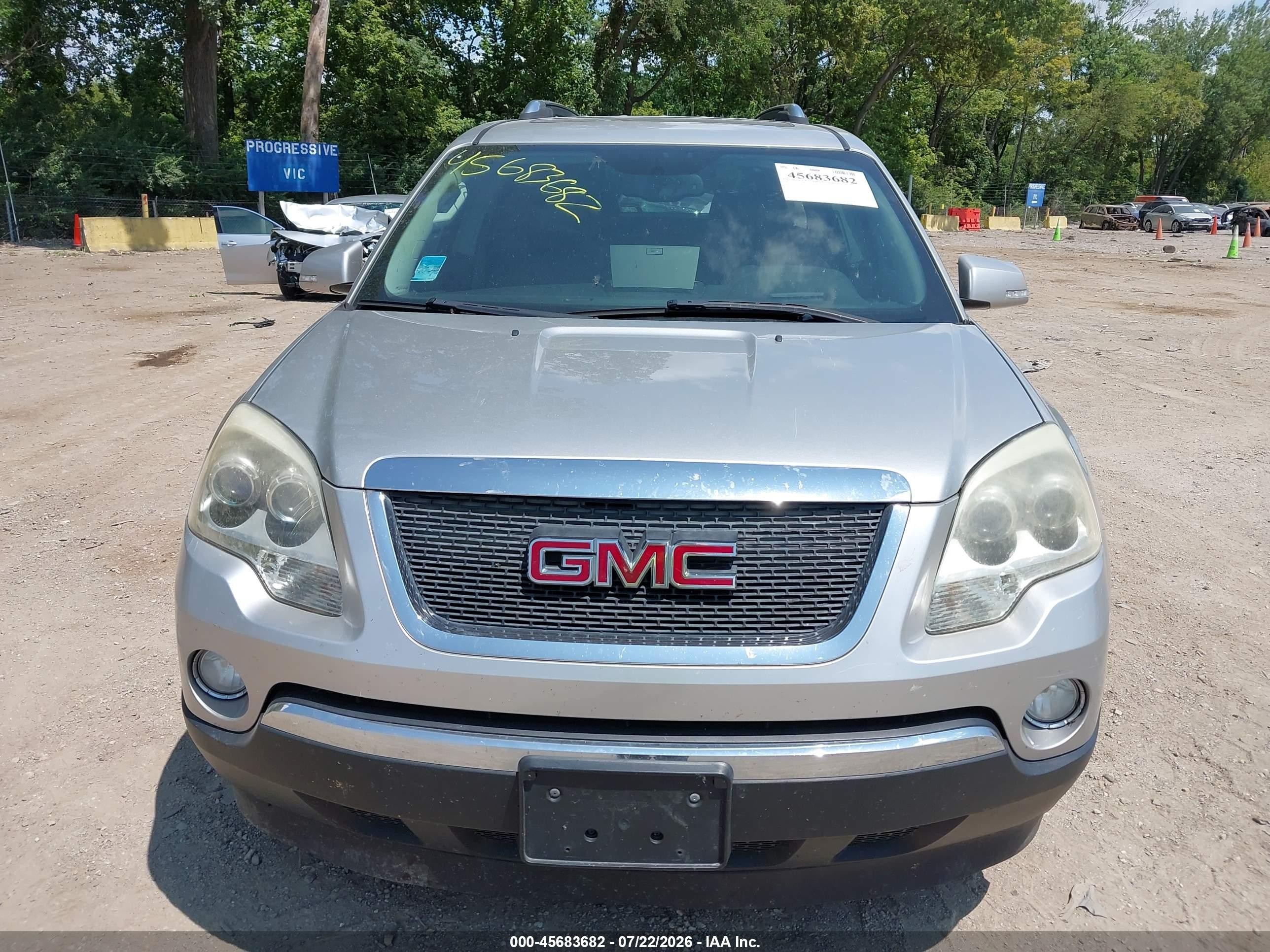 2007 Gmc Acadia Slt Silver vin: 1GKER23737J161547