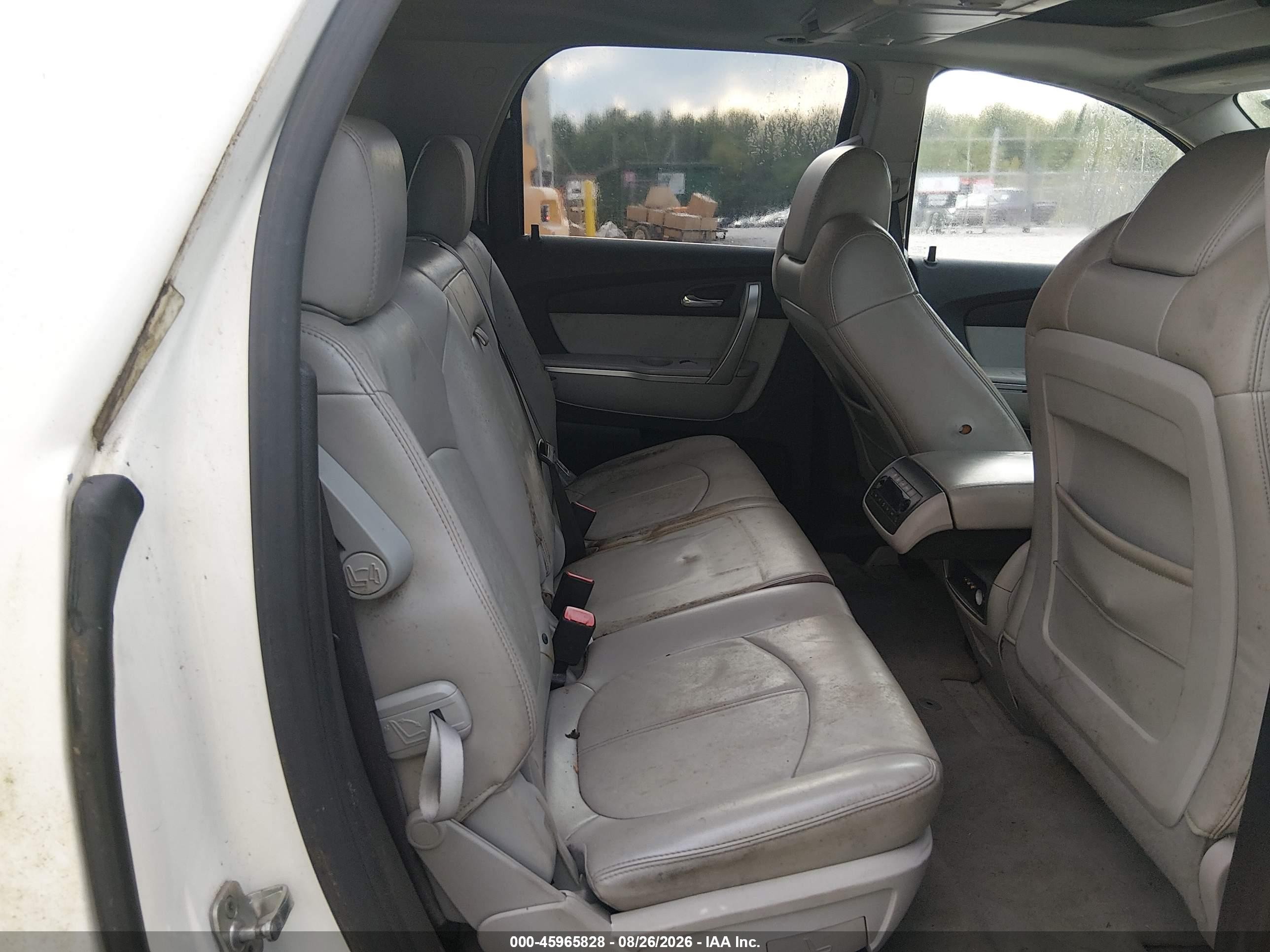 2008 Gmc Acadia Slt-1 Белый vin: 1GKER23738J146404