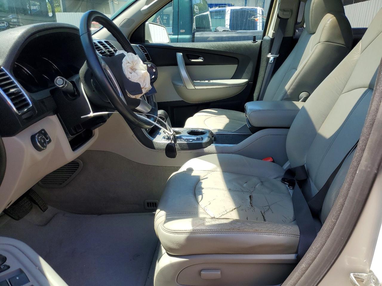 2008 Gmc Acadia Slt-1 Белый vin: 1GKER23758J145562