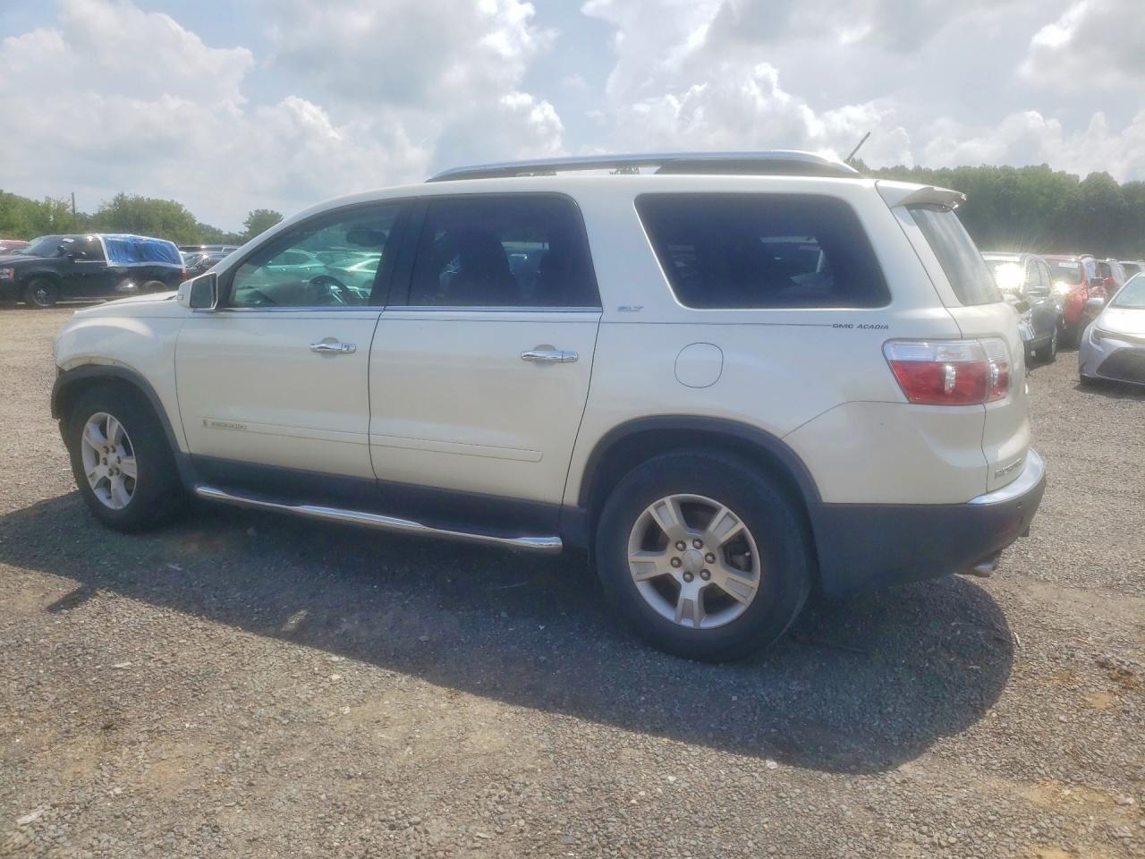 2008 Gmc Acadia Slt-1 Белый vin: 1GKER23758J145562