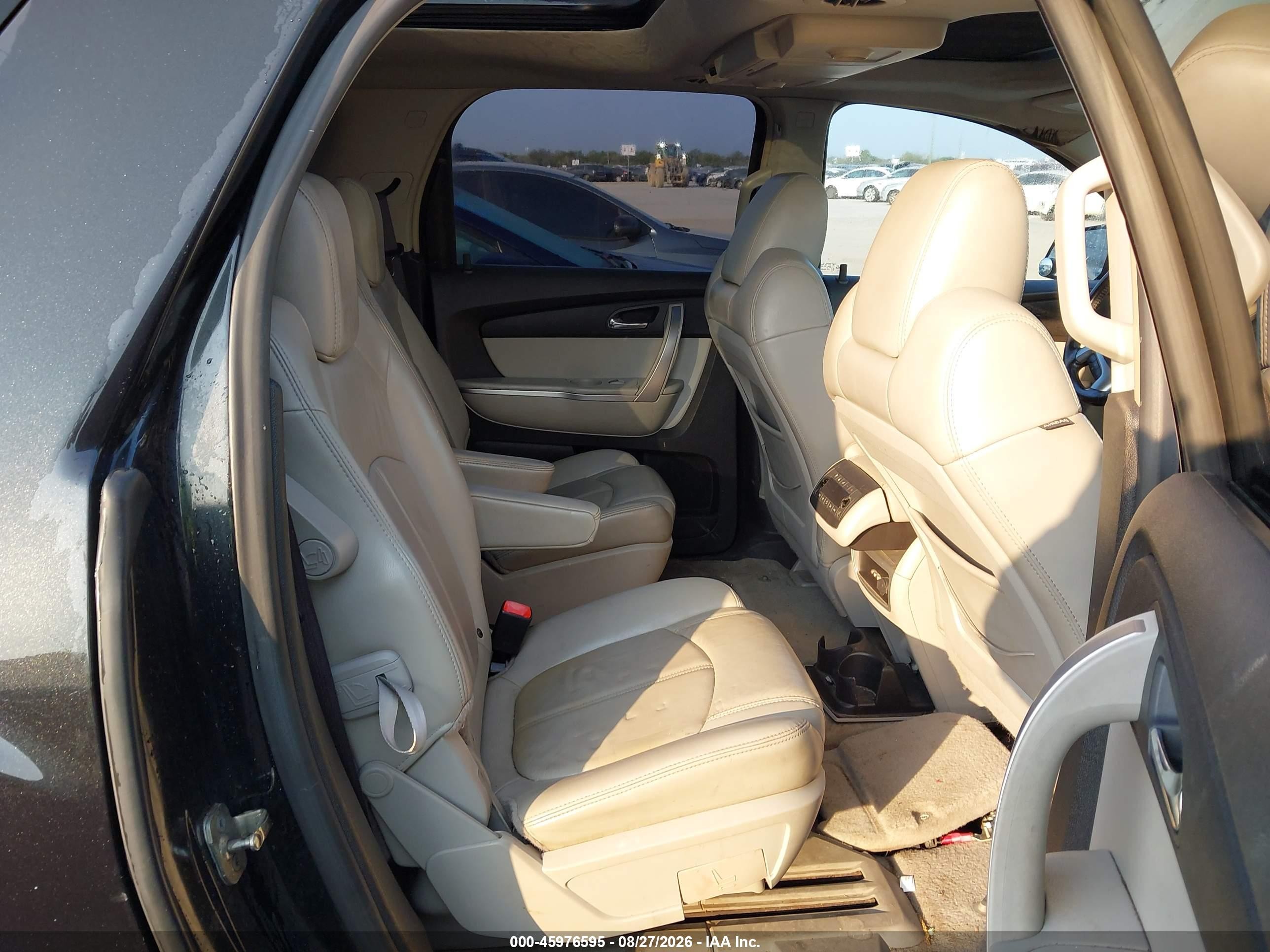 2008 Gmc Acadia Slt-1 Black vin: 1GKER23758J250621