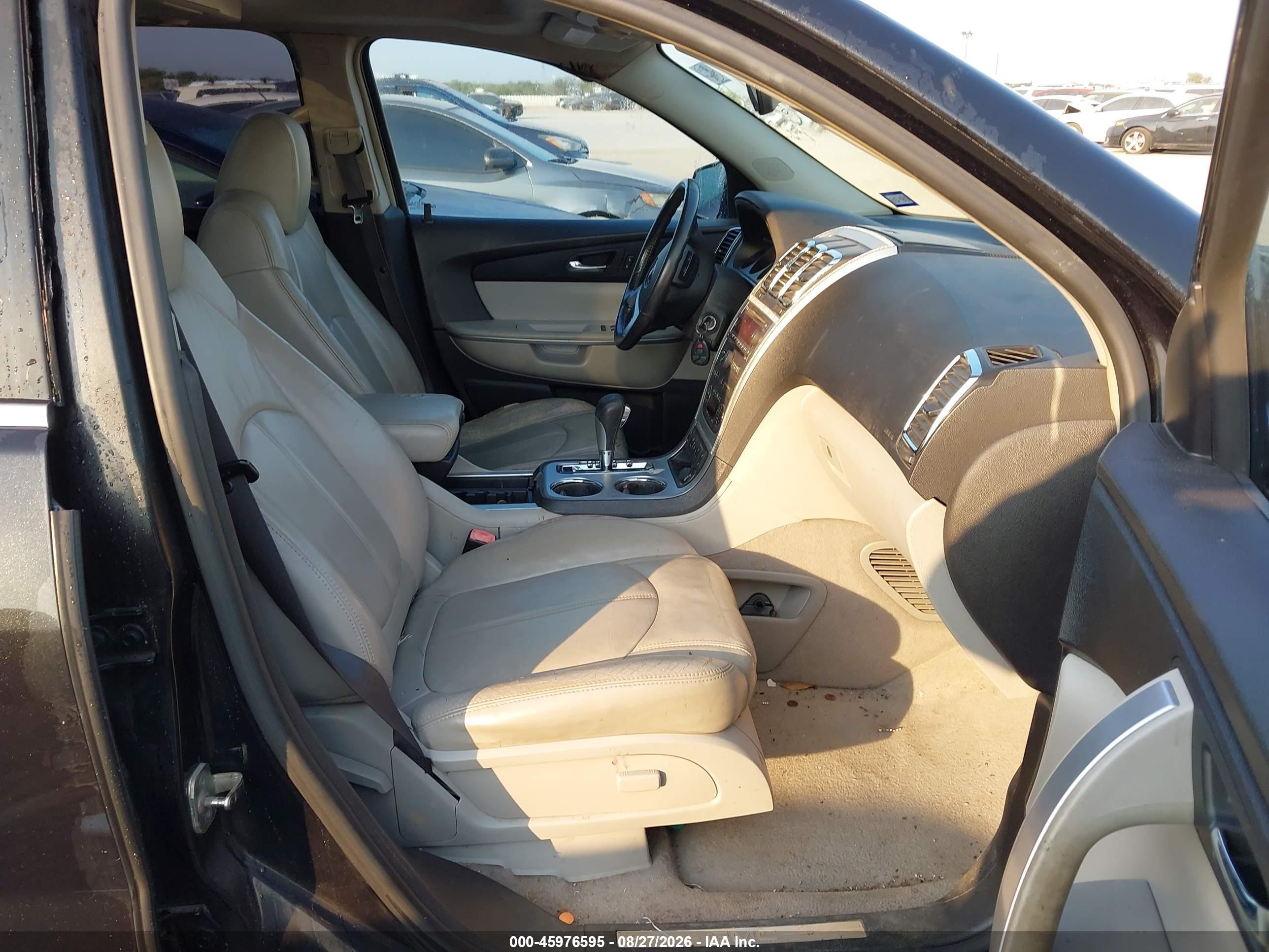 2008 Gmc Acadia Slt-1 Black vin: 1GKER23758J250621