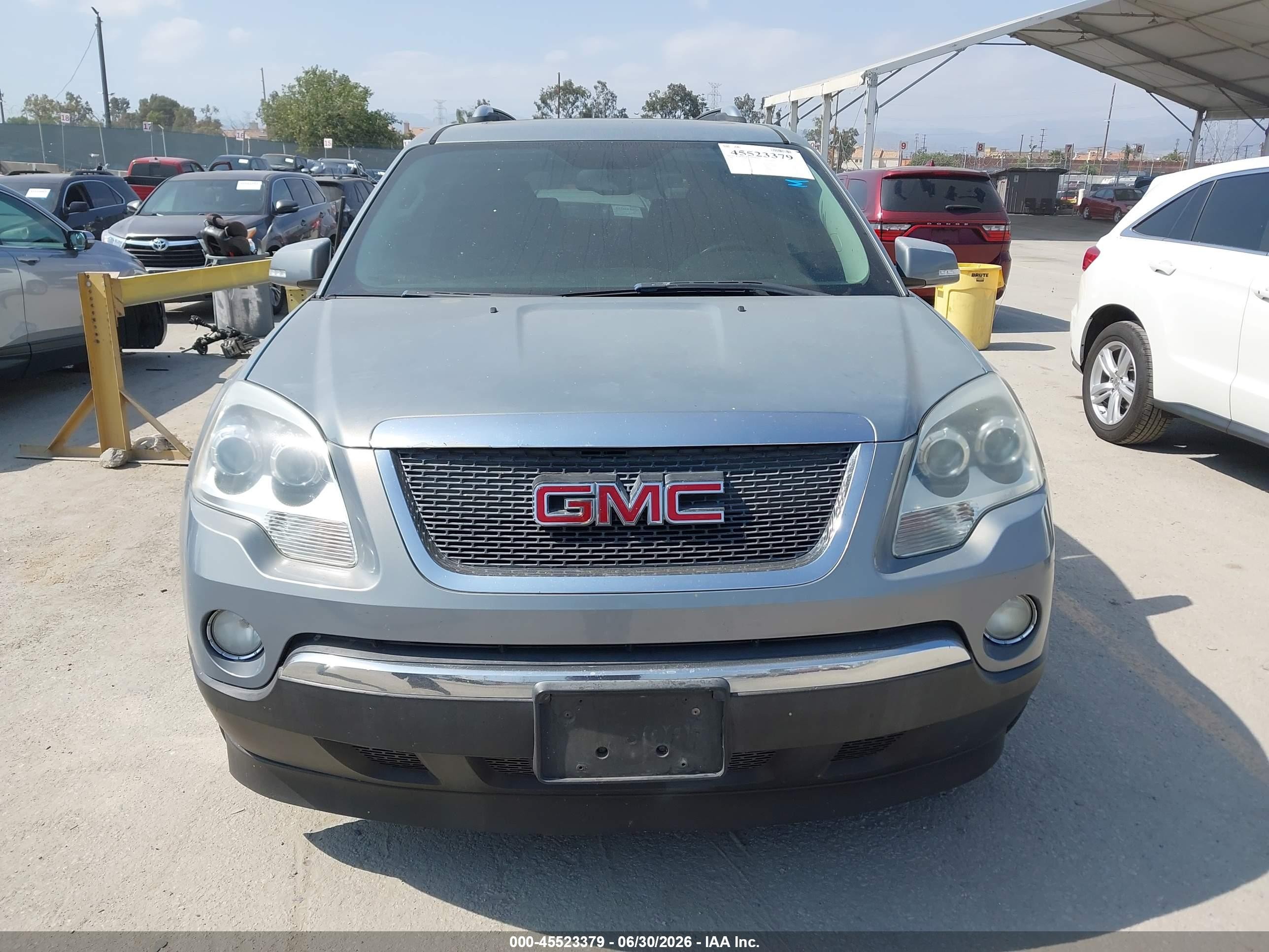 2008 Gmc Acadia Slt-1 Gray vin: 1GKER23758J287443