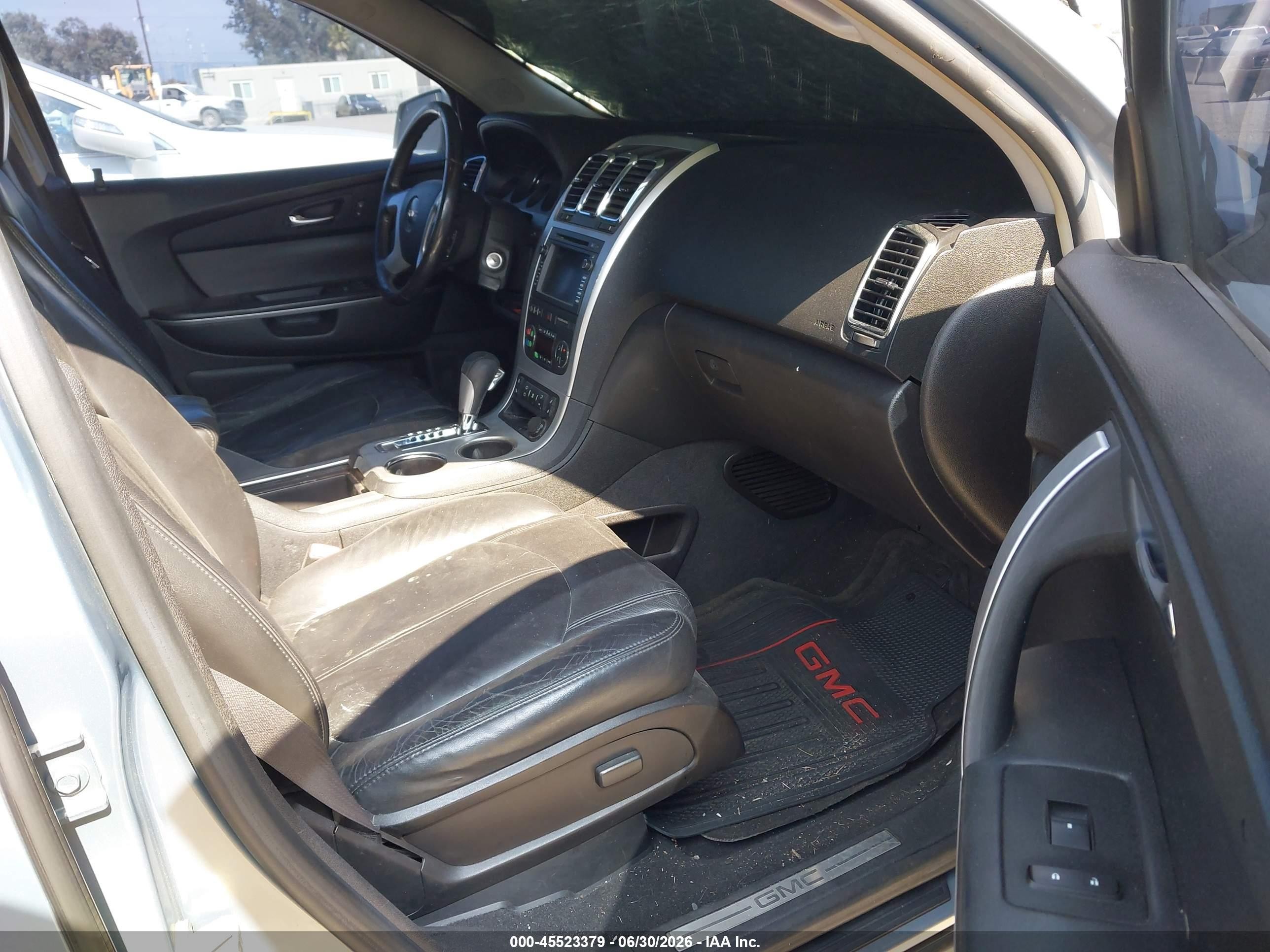2008 Gmc Acadia Slt-1 Gray vin: 1GKER23758J287443
