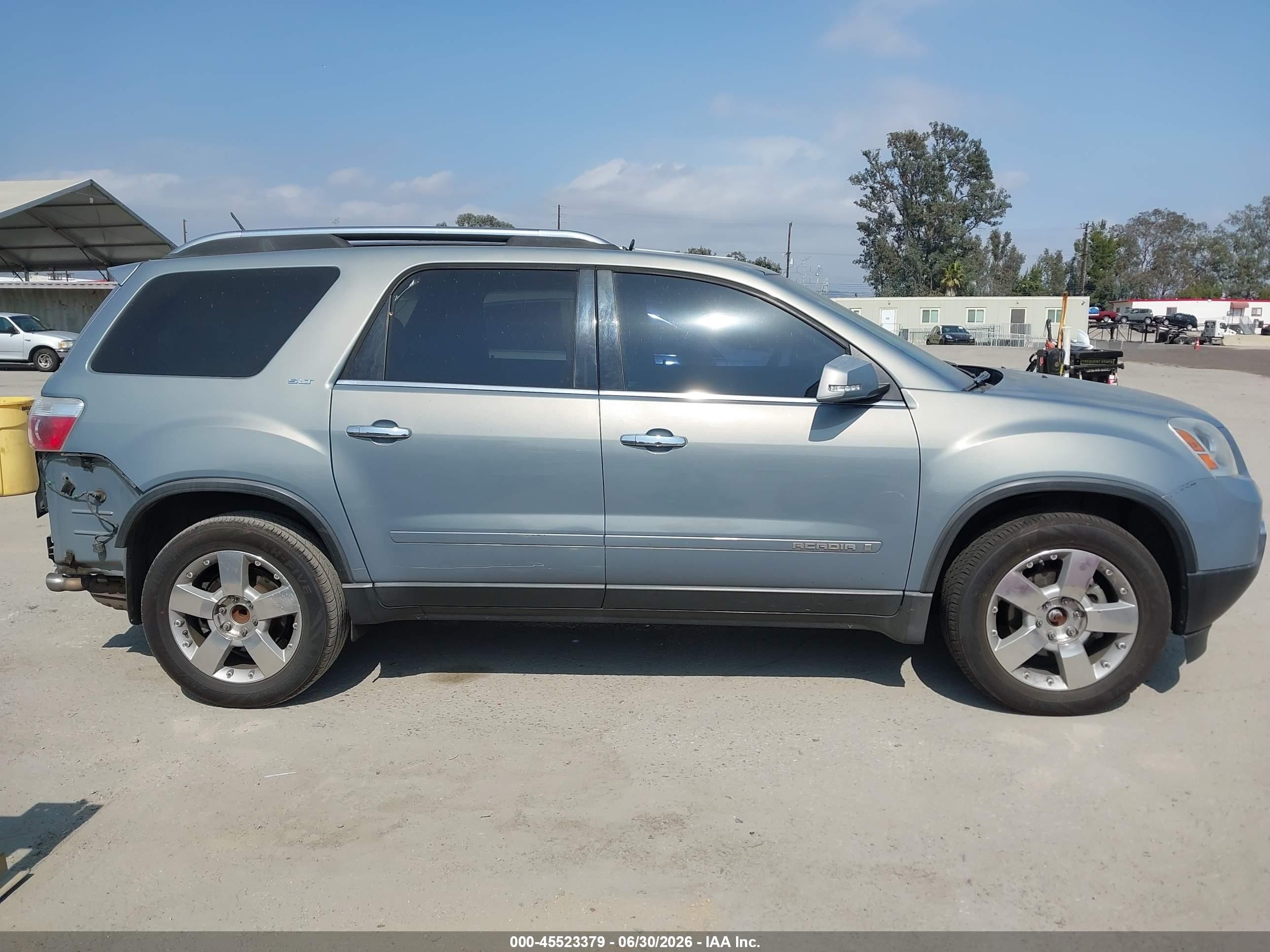 2008 Gmc Acadia Slt-1 Gray vin: 1GKER23758J287443