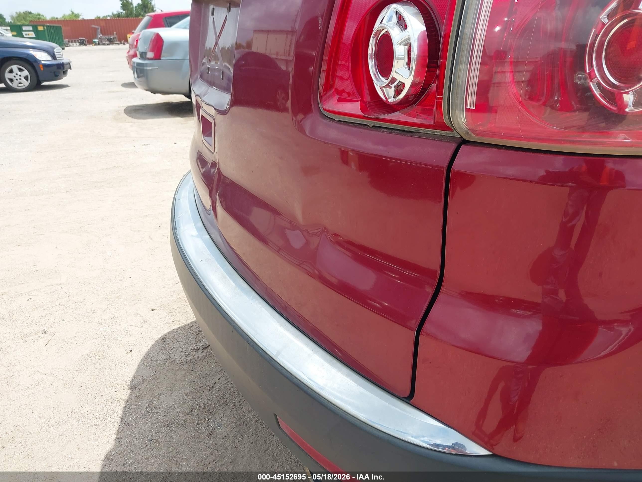 2007 Gmc Acadia Slt-1 Red vin: 1GKER23767J155404