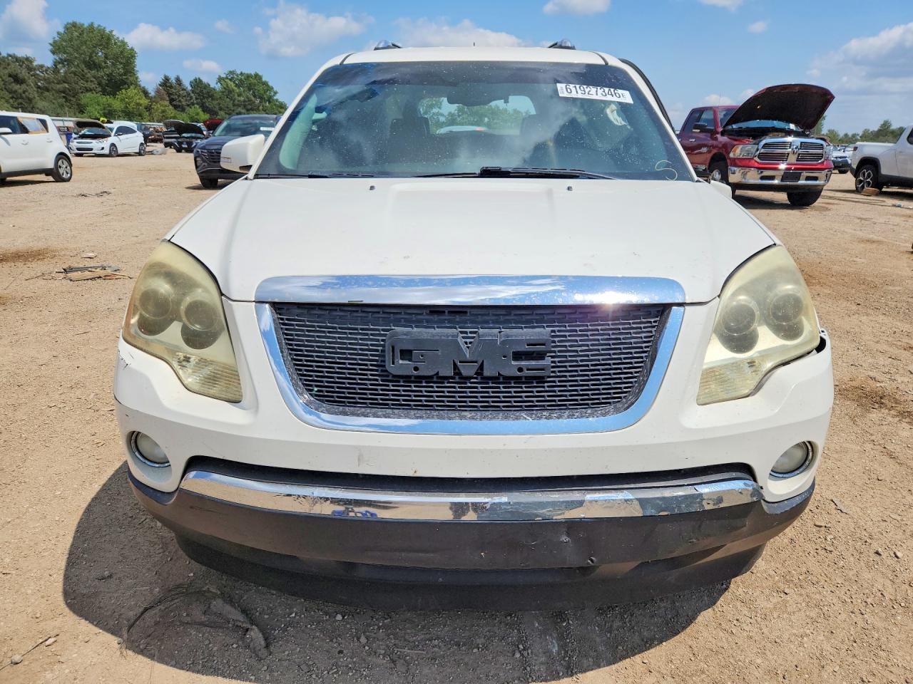 2007 Gmc Acadia Slt-1 White vin: 1GKER23787J110772