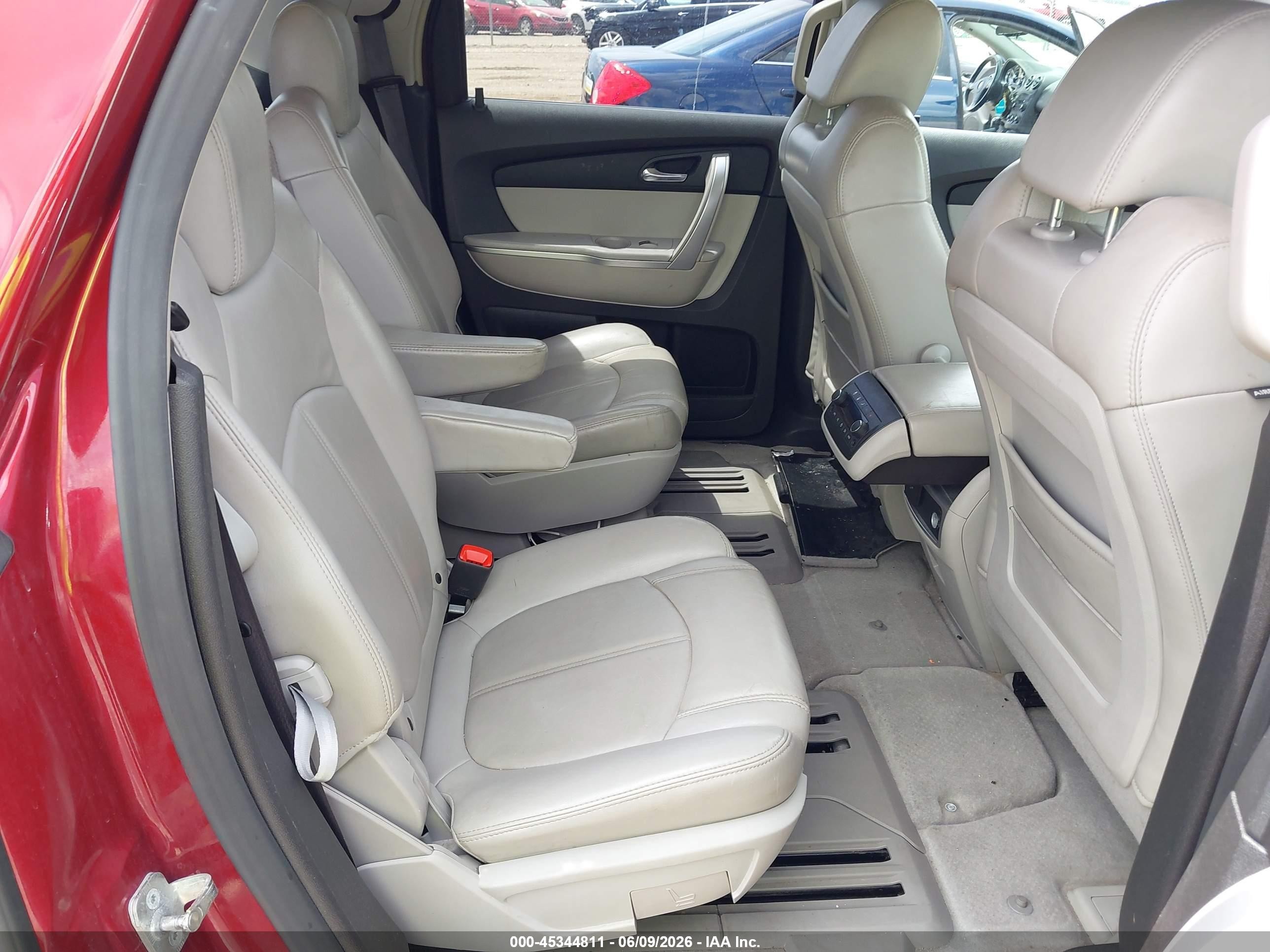 2008 Gmc Acadia Slt-1 Red vin: 1GKER23798J151767