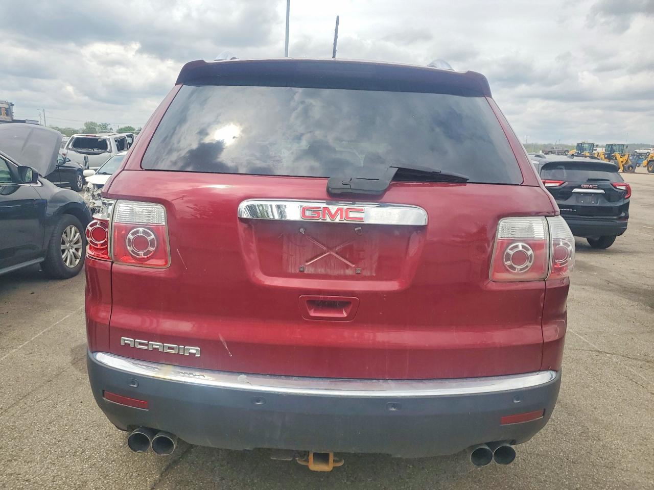 2008 Gmc Acadia Slt-1 Maroon vin: 1GKER23798J208114