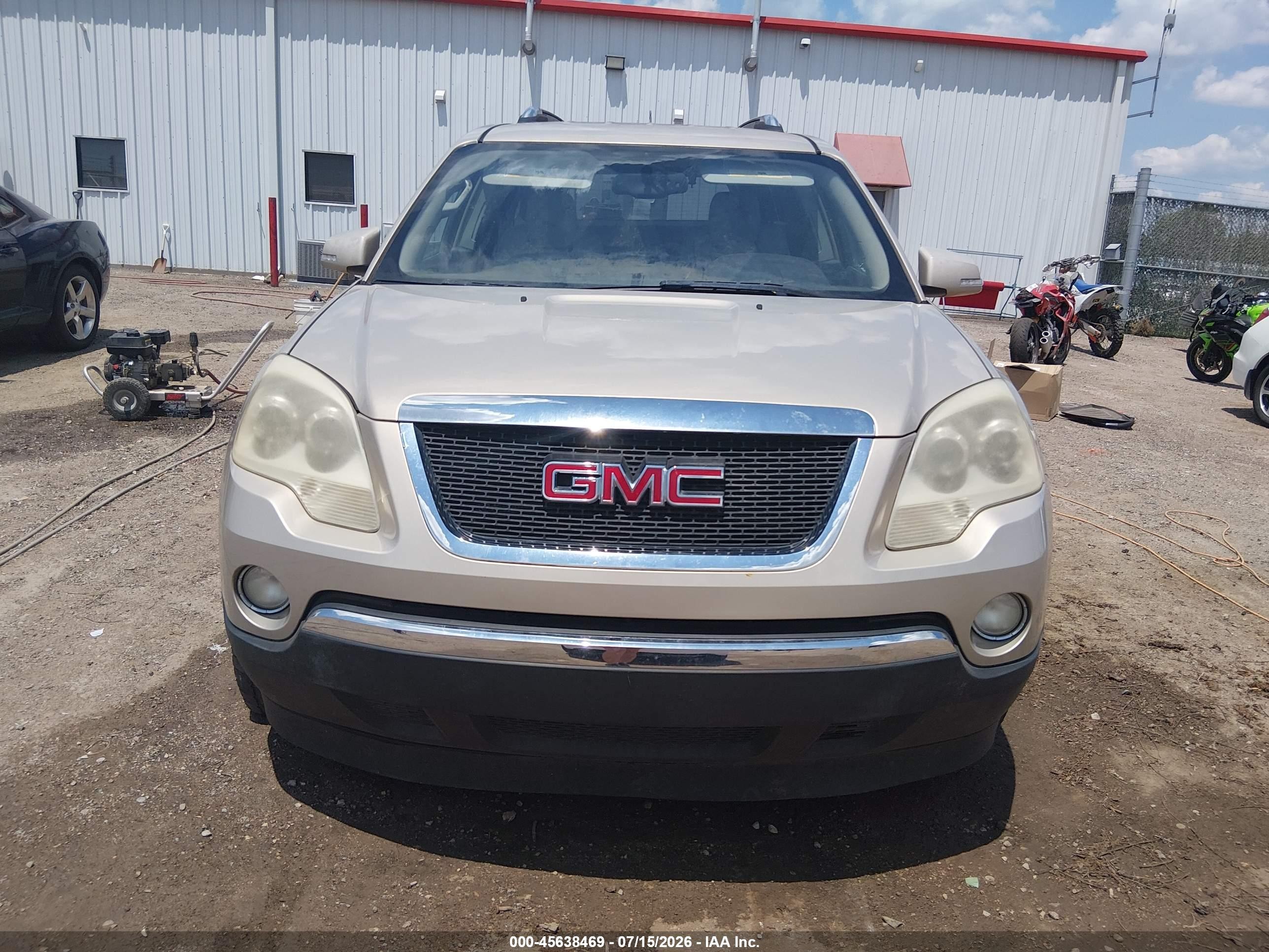 2009 Gmc Acadia Slt-1 Champagne vin: 1GKER23D29J128953