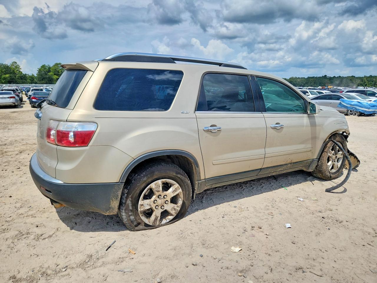 2009 Gmc Acadia Slt-1 Tan vin: 1GKER23D29J139547