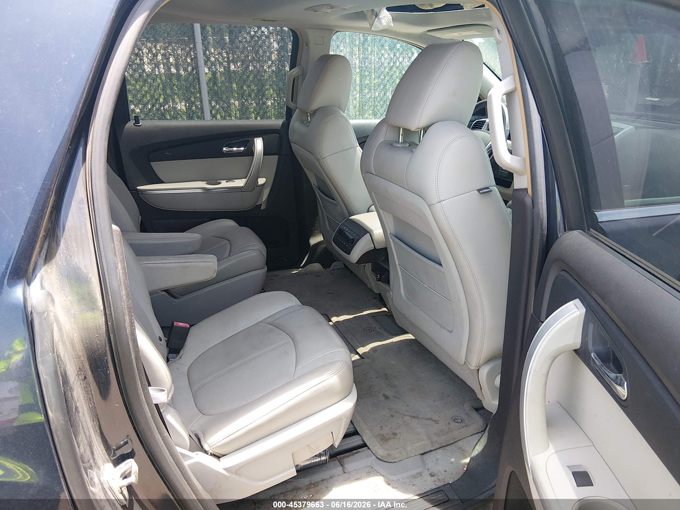 2009 Gmc Acadia Slt1 Blue vin: 1GKER23D49J141591