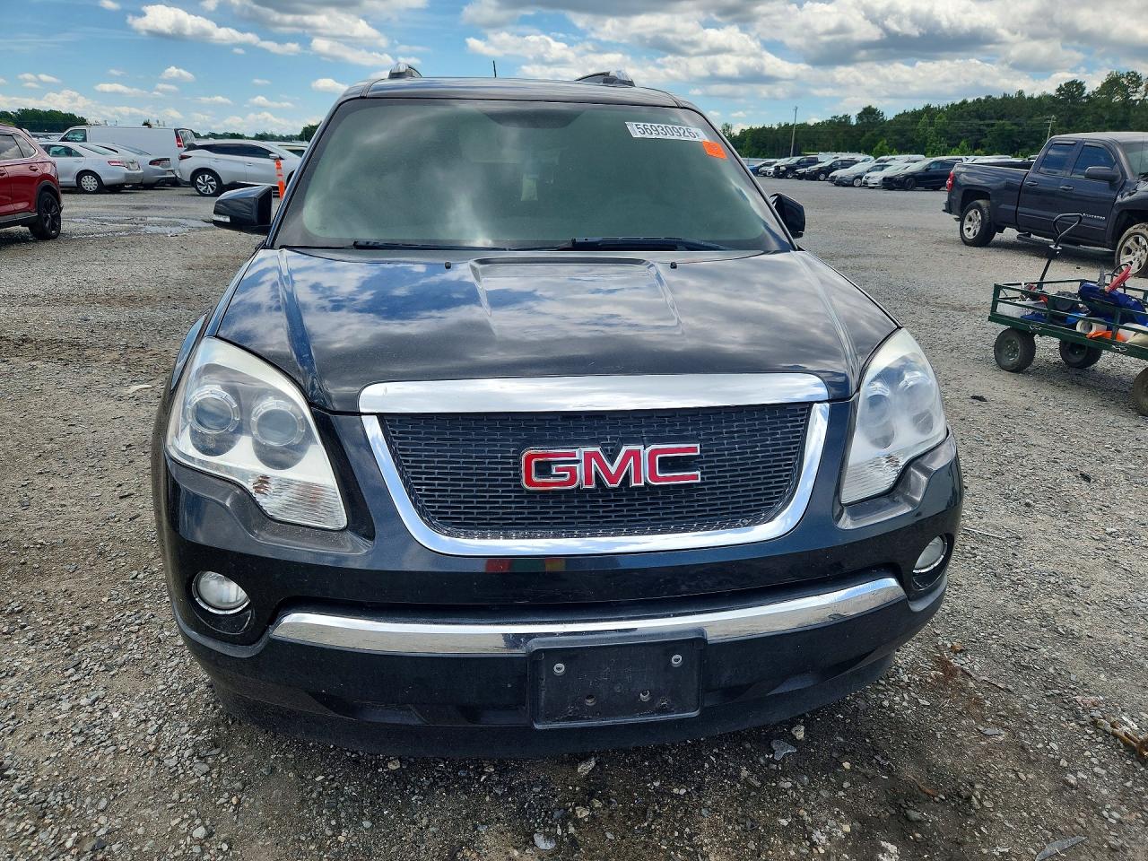 2009 Gmc Acadia Slt-1 Black vin: 1GKER23D59J209283