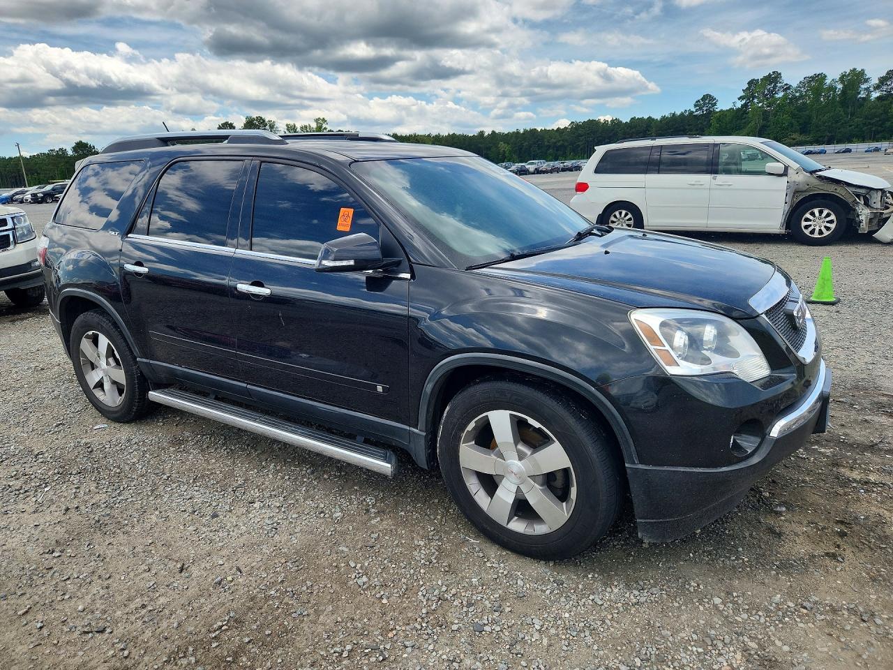 2009 Gmc Acadia Slt-1 Black vin: 1GKER23D59J209283