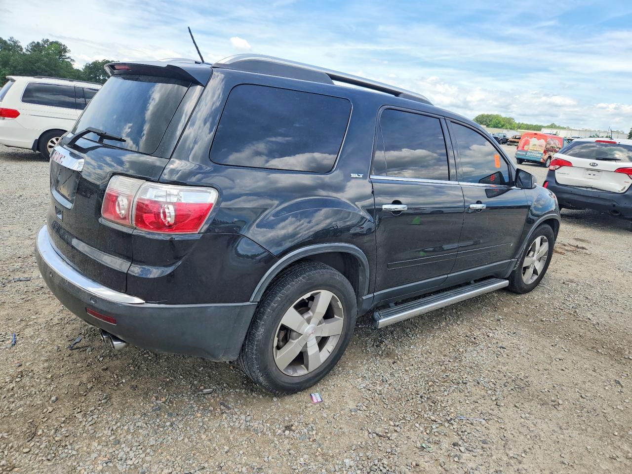 2009 Gmc Acadia Slt-1 Black vin: 1GKER23D59J209283
