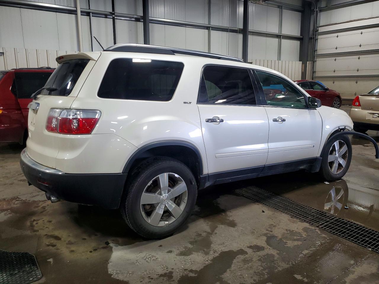 2009 Gmc Acadia Slt-1 Cream vin: 1GKER23D69J189349