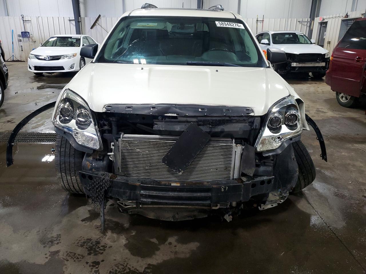 2009 Gmc Acadia Slt-1 Cream vin: 1GKER23D69J189349