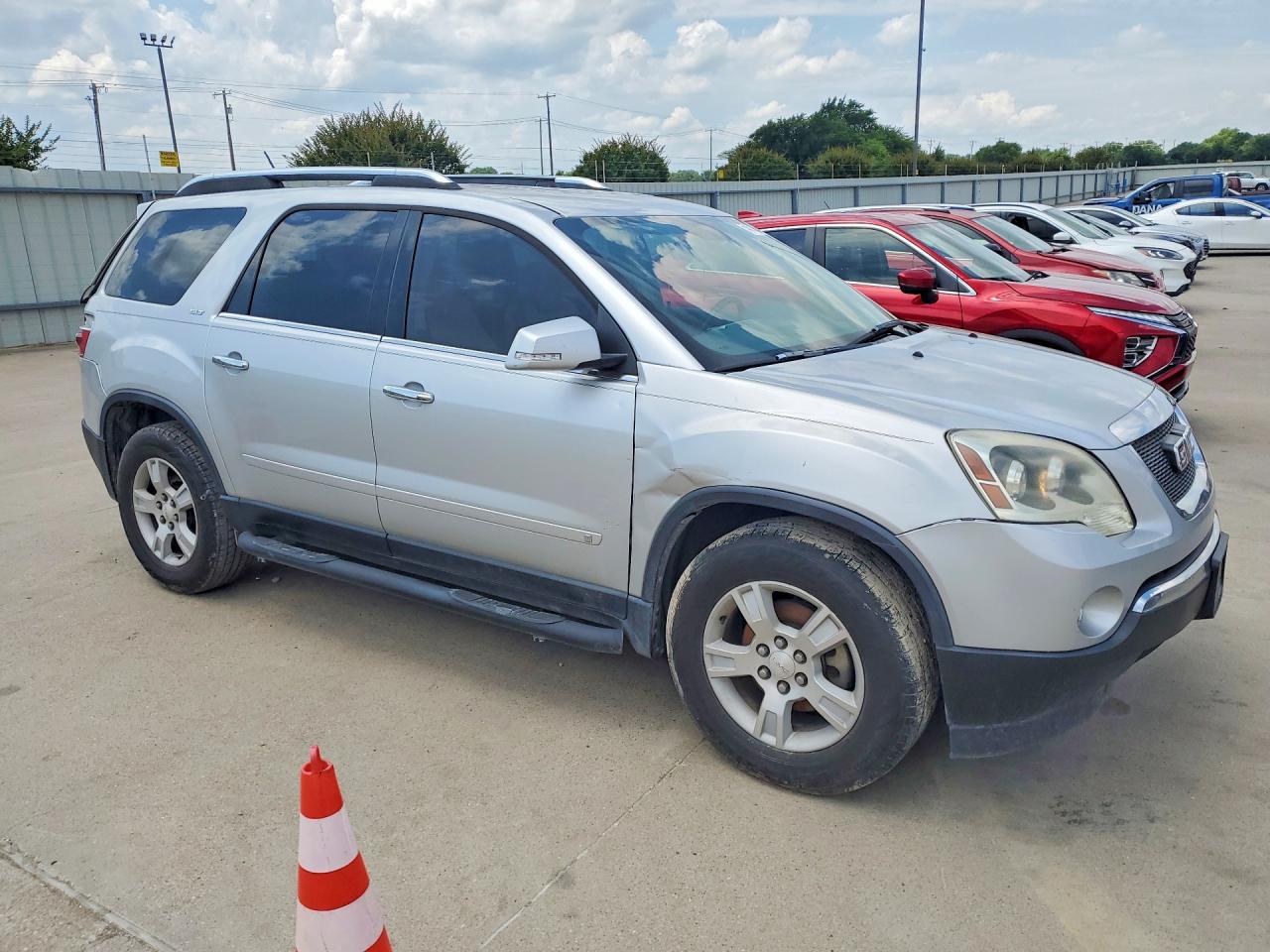 2009 Gmc Acadia Slt-1 Silver vin: 1GKER23D89J146857