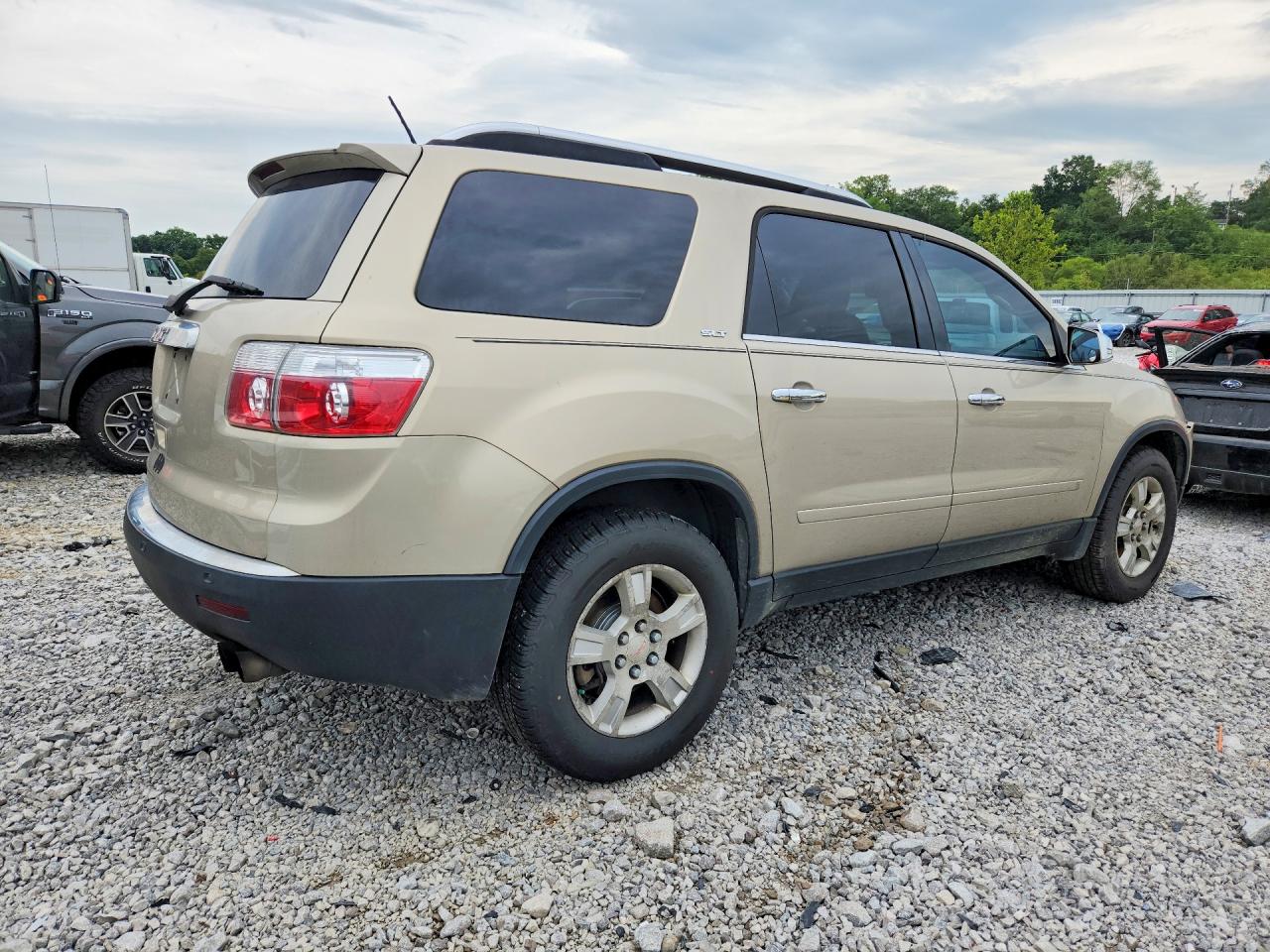 2009 Gmc Acadia Slt-1 Желто-коричневый vin: 1GKER23D99J180063
