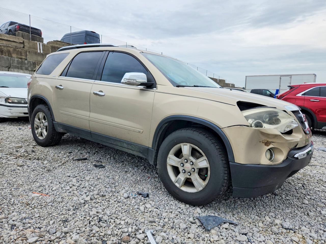 2009 Gmc Acadia Slt-1 Желто-коричневый vin: 1GKER23D99J180063