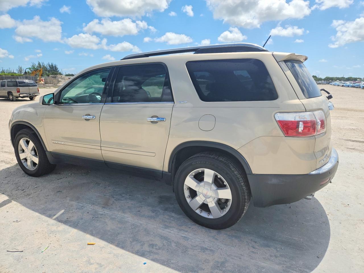 2008 Gmc Acadia Slt-2 Beige vin: 1GKER33718J202829