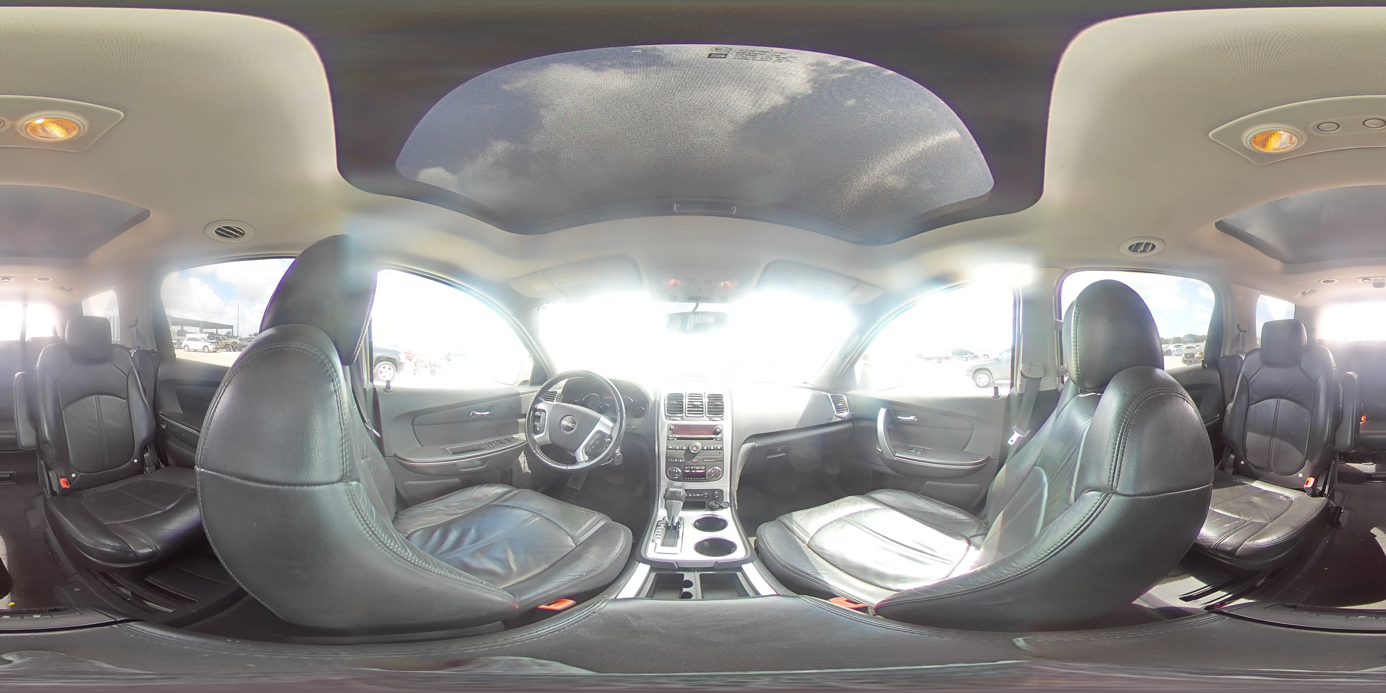 2008 Gmc Acadia Slt-2 Beige vin: 1GKER33718J202829