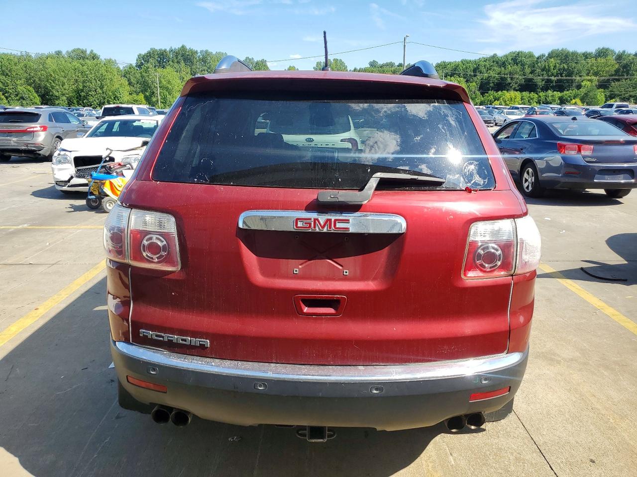 2008 Gmc Acadia Slt-2 Красный vin: 1GKER33728J113061