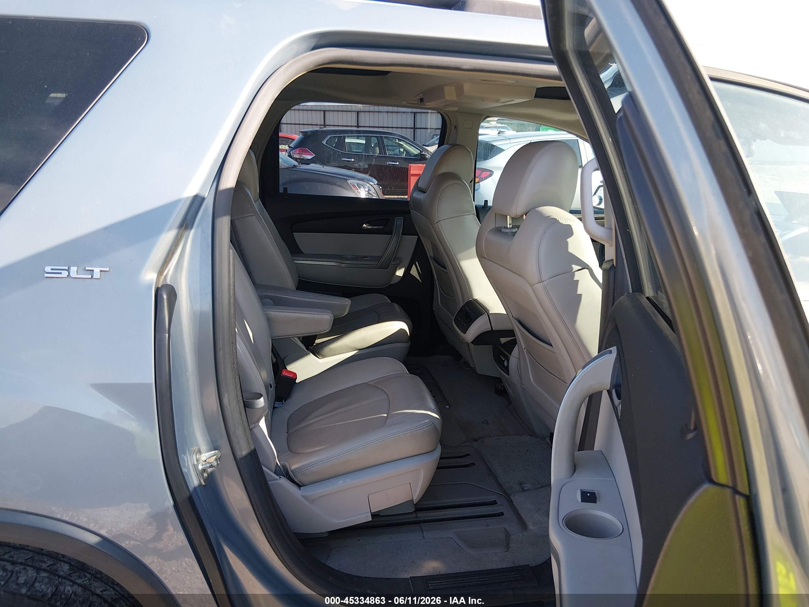 2008 Gmc Acadia Slt-2 Silver vin: 1GKER33738J137921