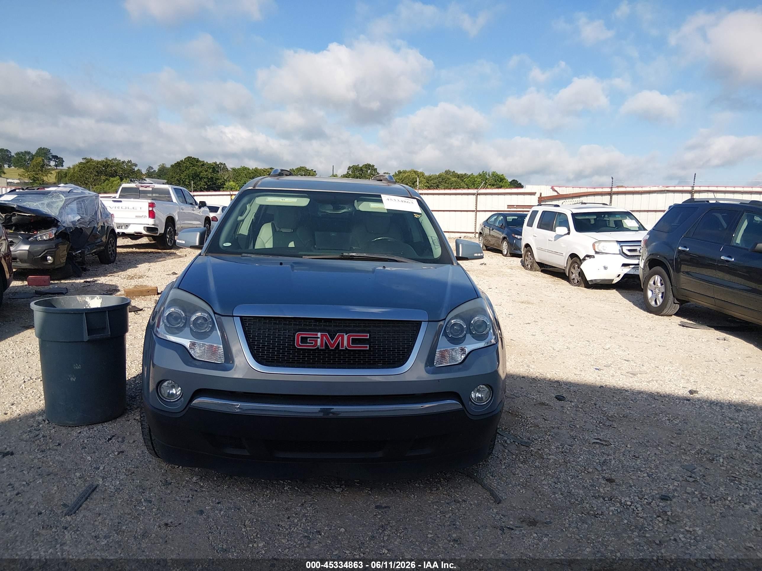 2008 Gmc Acadia Slt-2 Silver vin: 1GKER33738J137921
