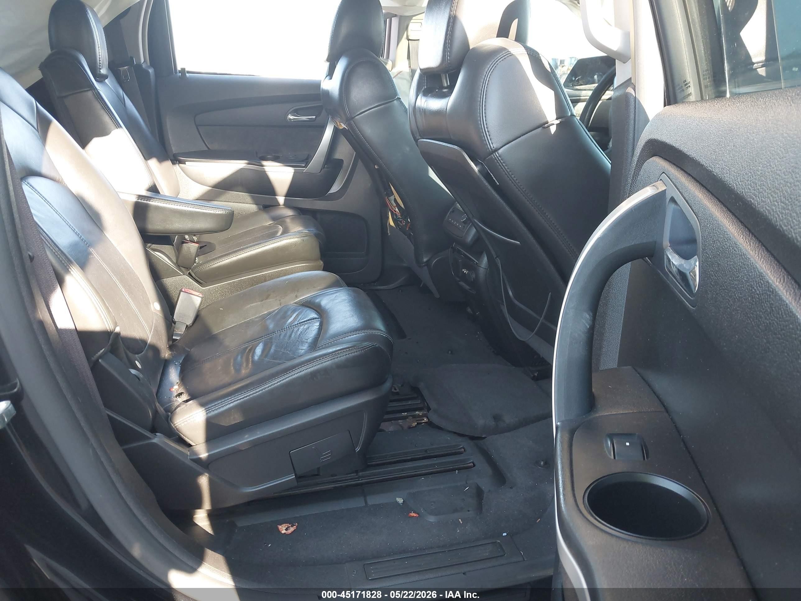 2008 Gmc Acadia Slt-2 Black vin: 1GKER33738J185984