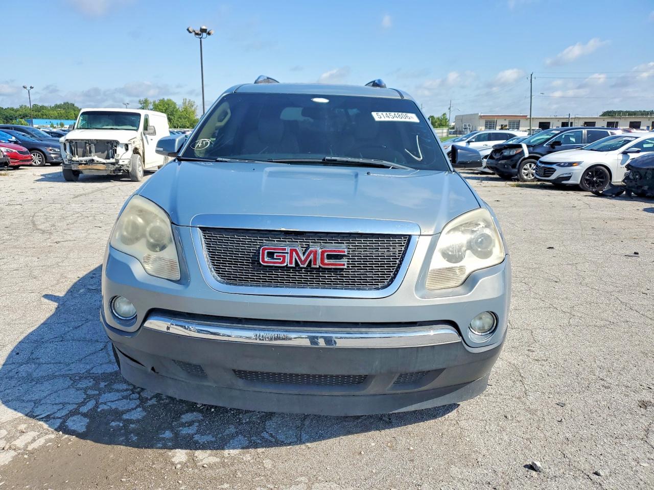 2008 Gmc Acadia Silver vin: 1GKER33738J241471