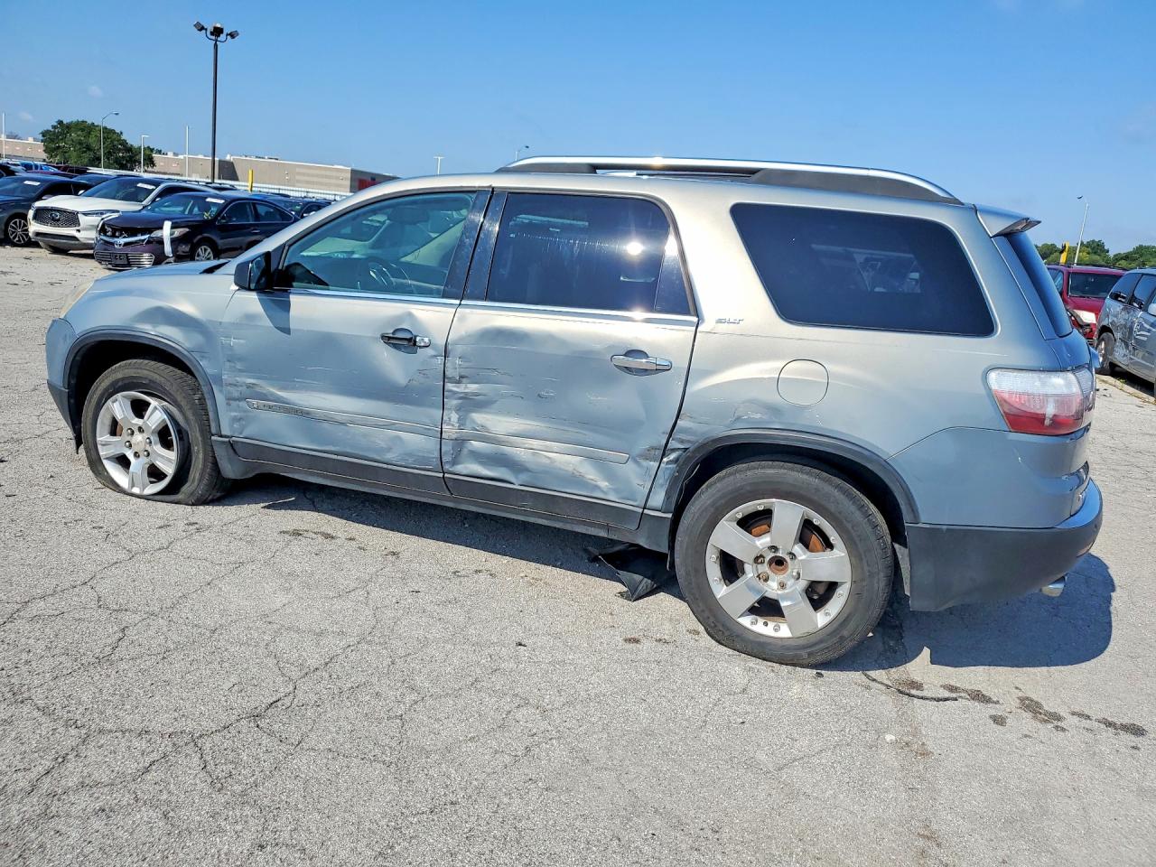 2008 Gmc Acadia Silver vin: 1GKER33738J241471